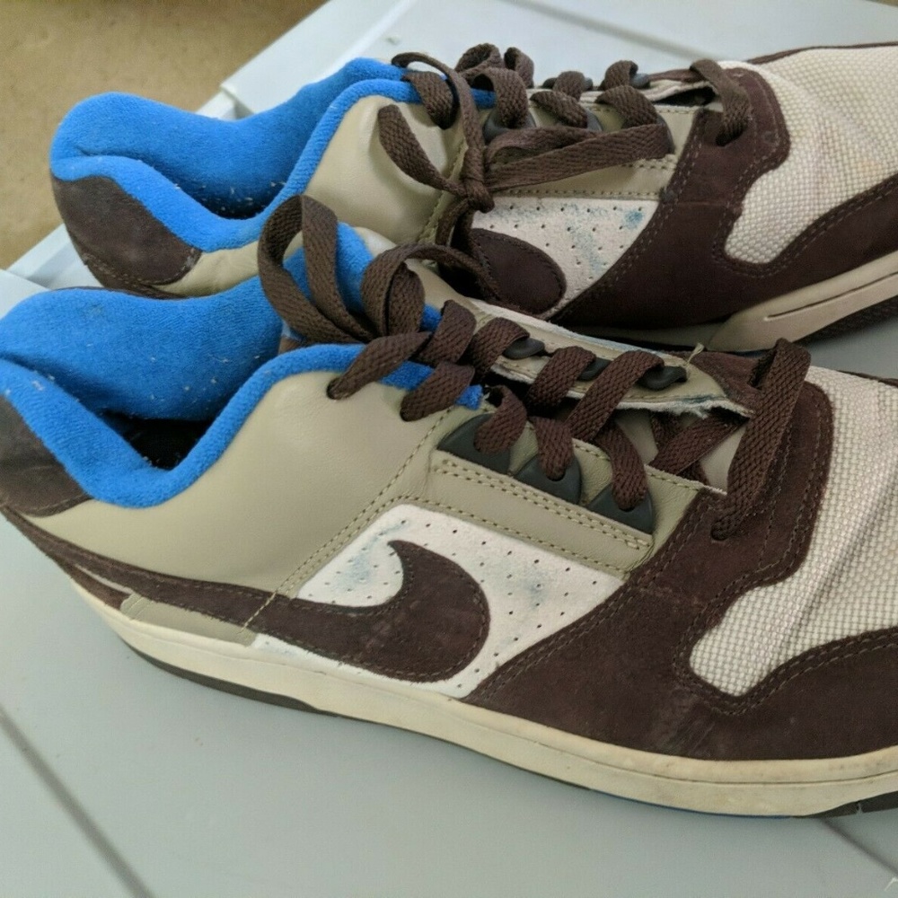 Nike Delta Force A Low VTG 2006 Multi Brown Blue M